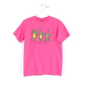 90s Streetwear Youth Large Cactus Cat T Shirt
